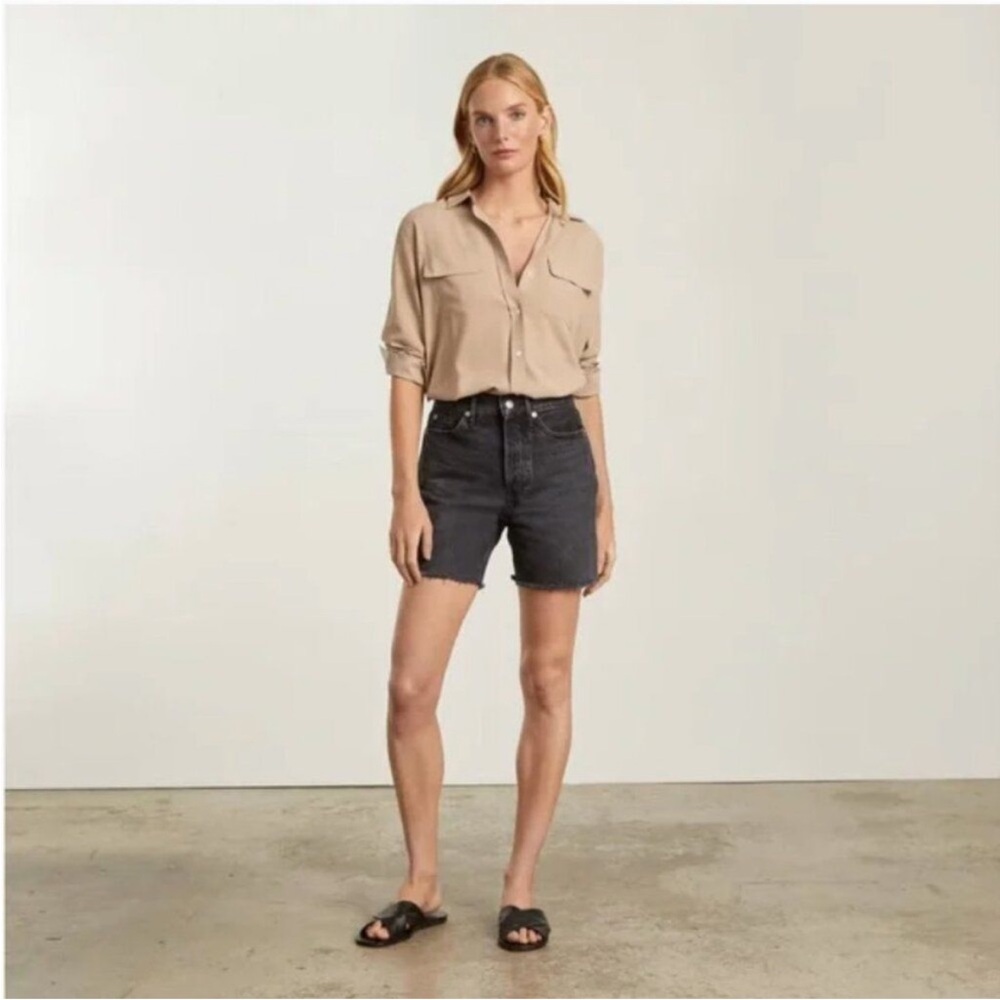 Everlane The Way High Jean Short in Hartford Cloud Size 25